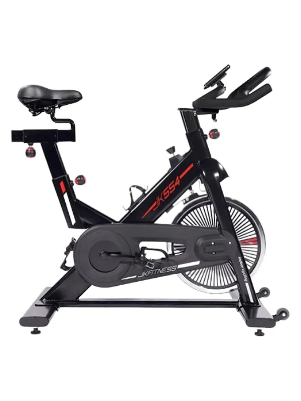 jk-fitness-jk-554-indoor-bike-volano-22-kg-trasmissione-a-cinghia image 1
