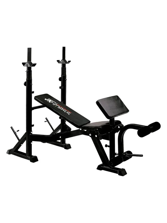 jk-fitness-6070-panca-ginnica-regolabile-con-porta-bilanciere image 1