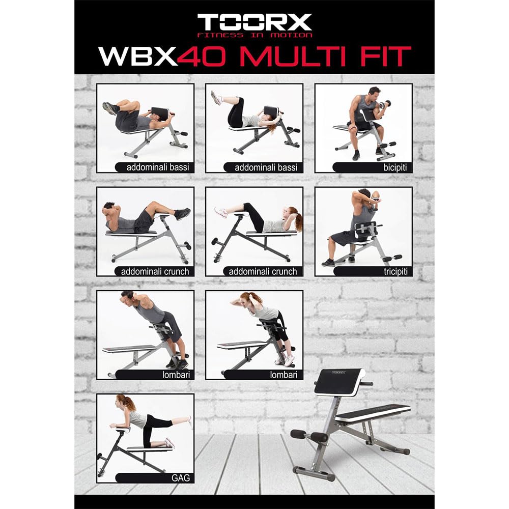 toorx-wbx-40-panca-multi-fit-pieghevole-110-kg image 4