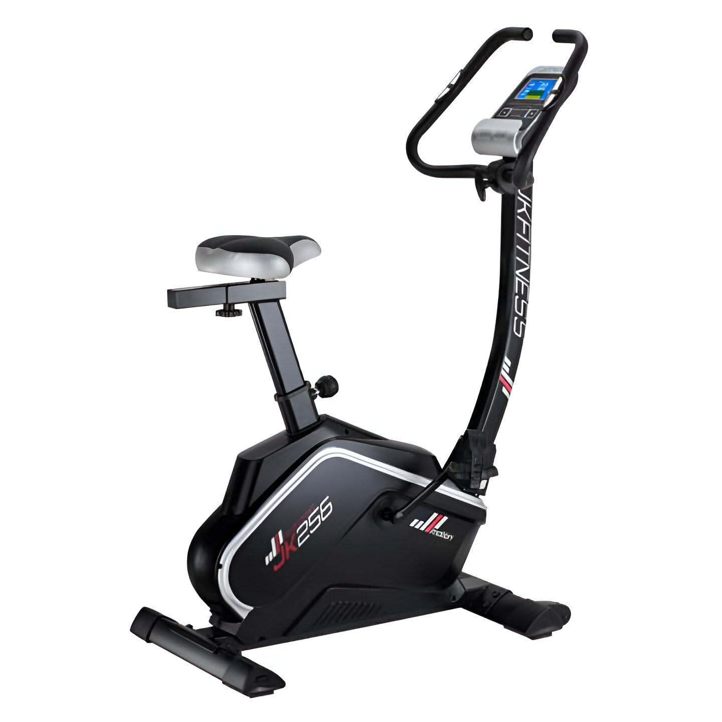 jk-fitness-performa-cyclette-elettromagnetica-volano-12-kg image 1
