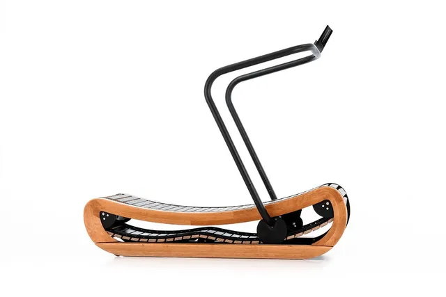 waterrower-sprintbok-ciliegio-v-2-tapis-roulant-curvo-non-motorizzato image 1