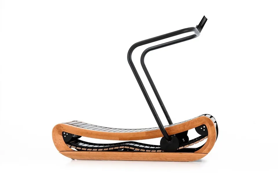 waterrower-sprintbok-ciliegio-v-2-tapis-roulant-curvo-non-motorizzato image 1