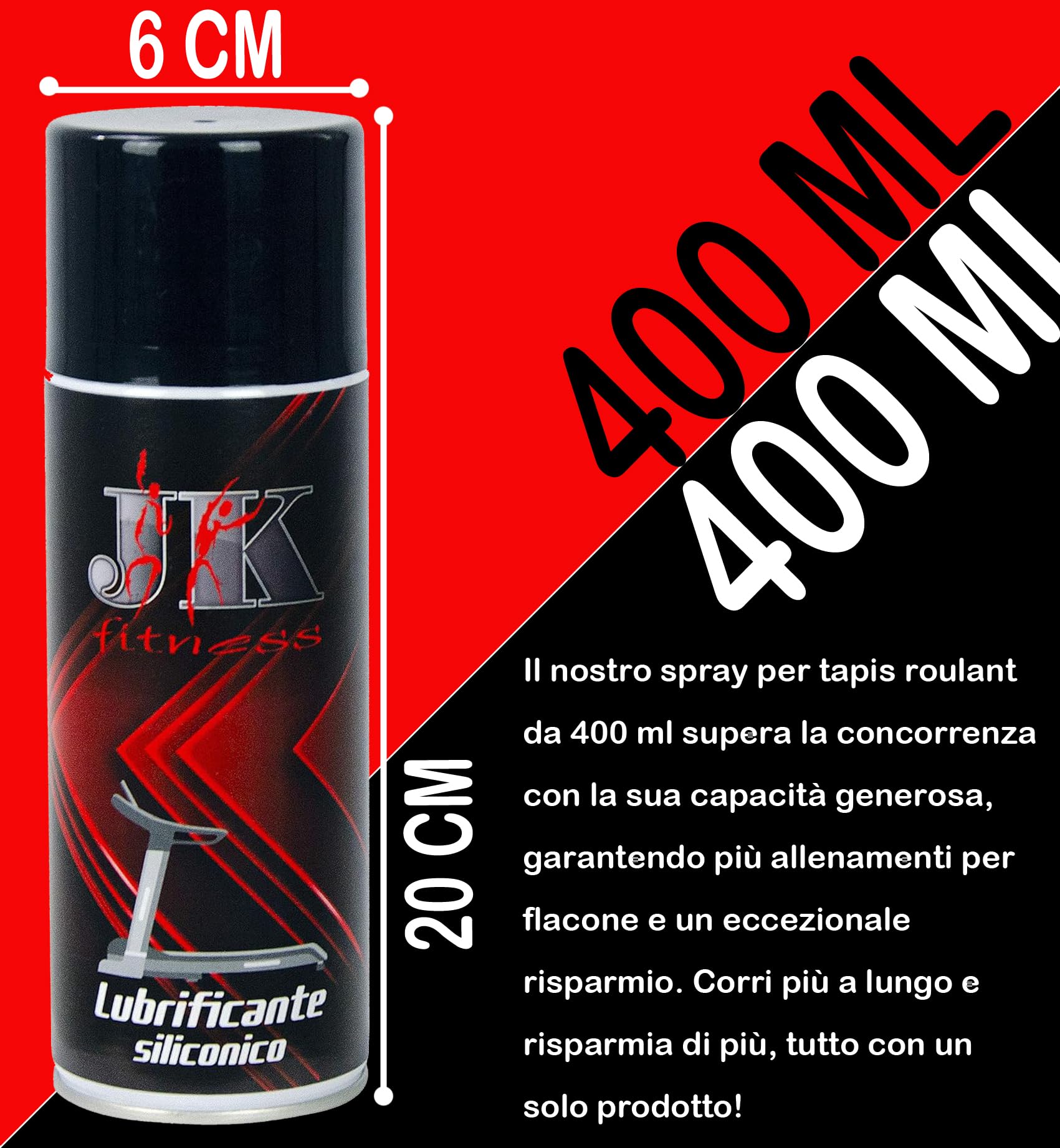 jk-fitness-spray-lubrificante-tapis-roulant-3x400-ml-formula-professionale image 2