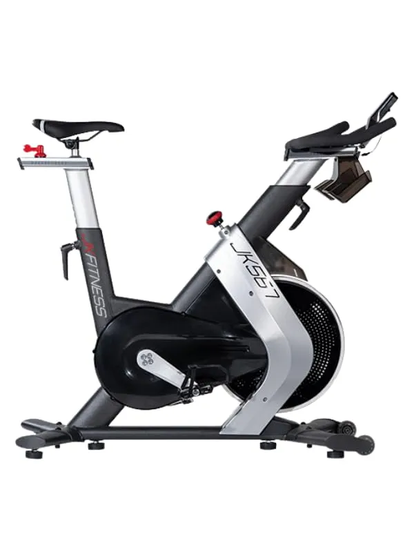 jk-fitness-jk567-cyclette-magnetica-con-display-lcd-e-portaborraccia image 1