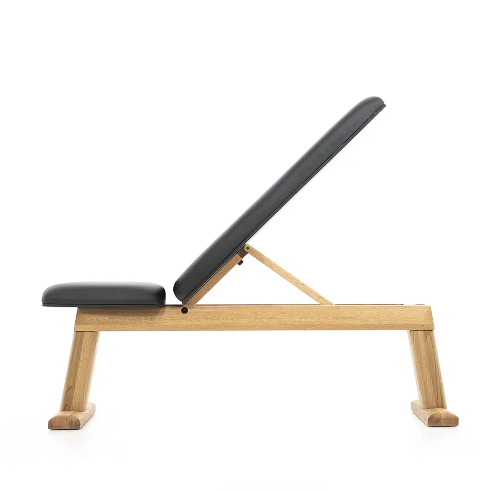 waterrower-weightbench-quercia-in-legno-panca-fitness-400-kg image 1