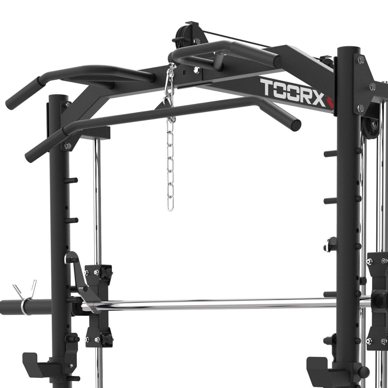 toorx-wlx-90-smith-machine-power-rack-3-in-1-300-kg-con-cavi image 2