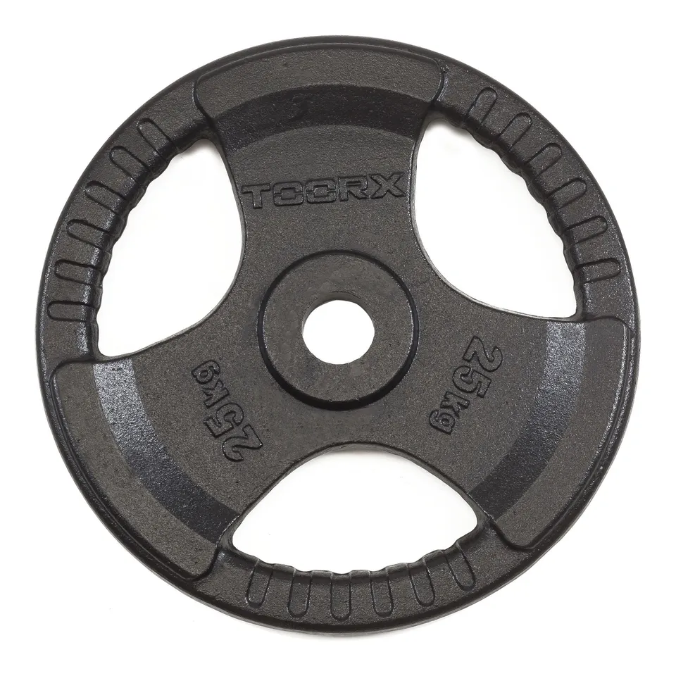 toorx-disco-ghisa-nero-25-kg-foro-50-mm-olimpionico image 1
