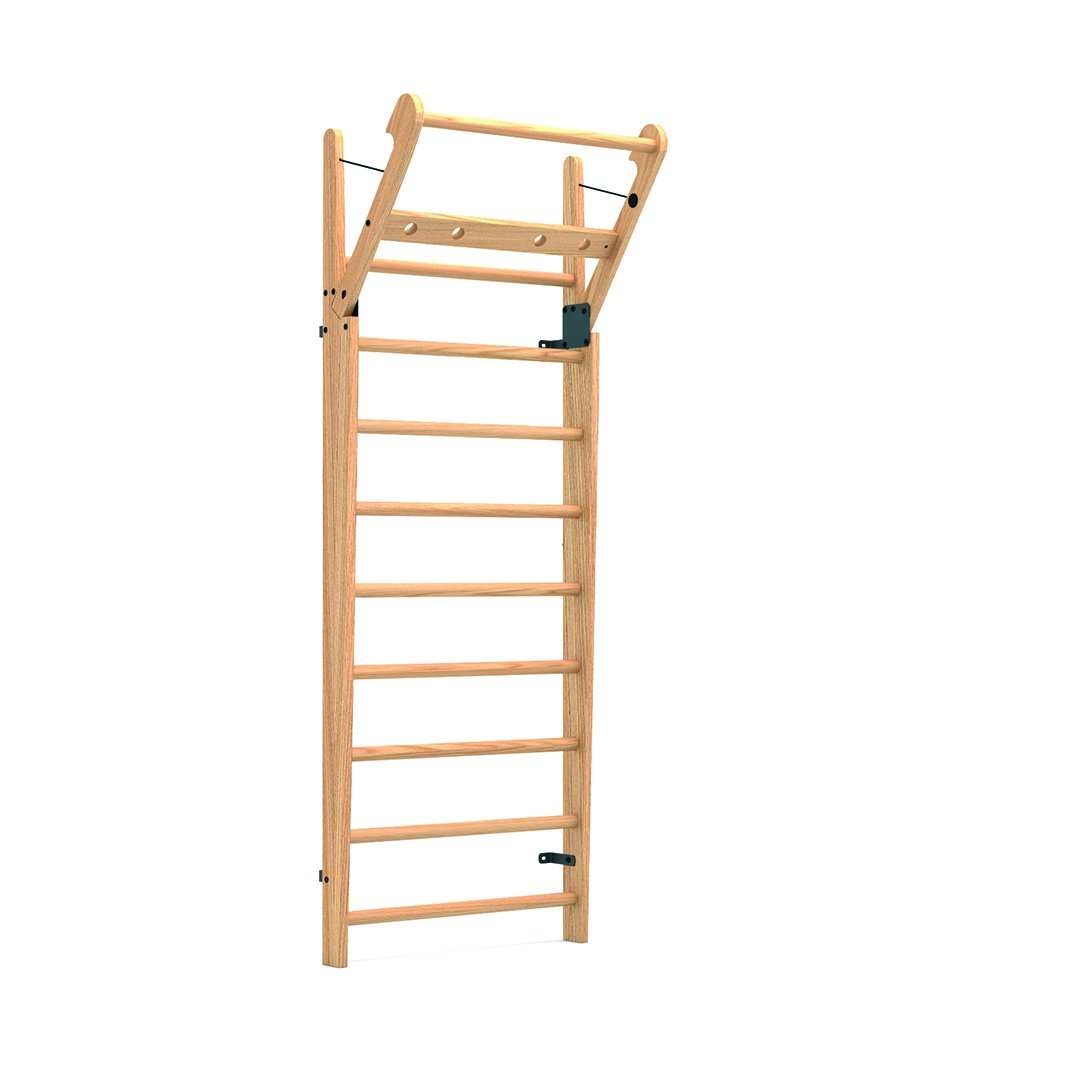 waterrower-wallbars-quercia-spalliera-in-legno image 1