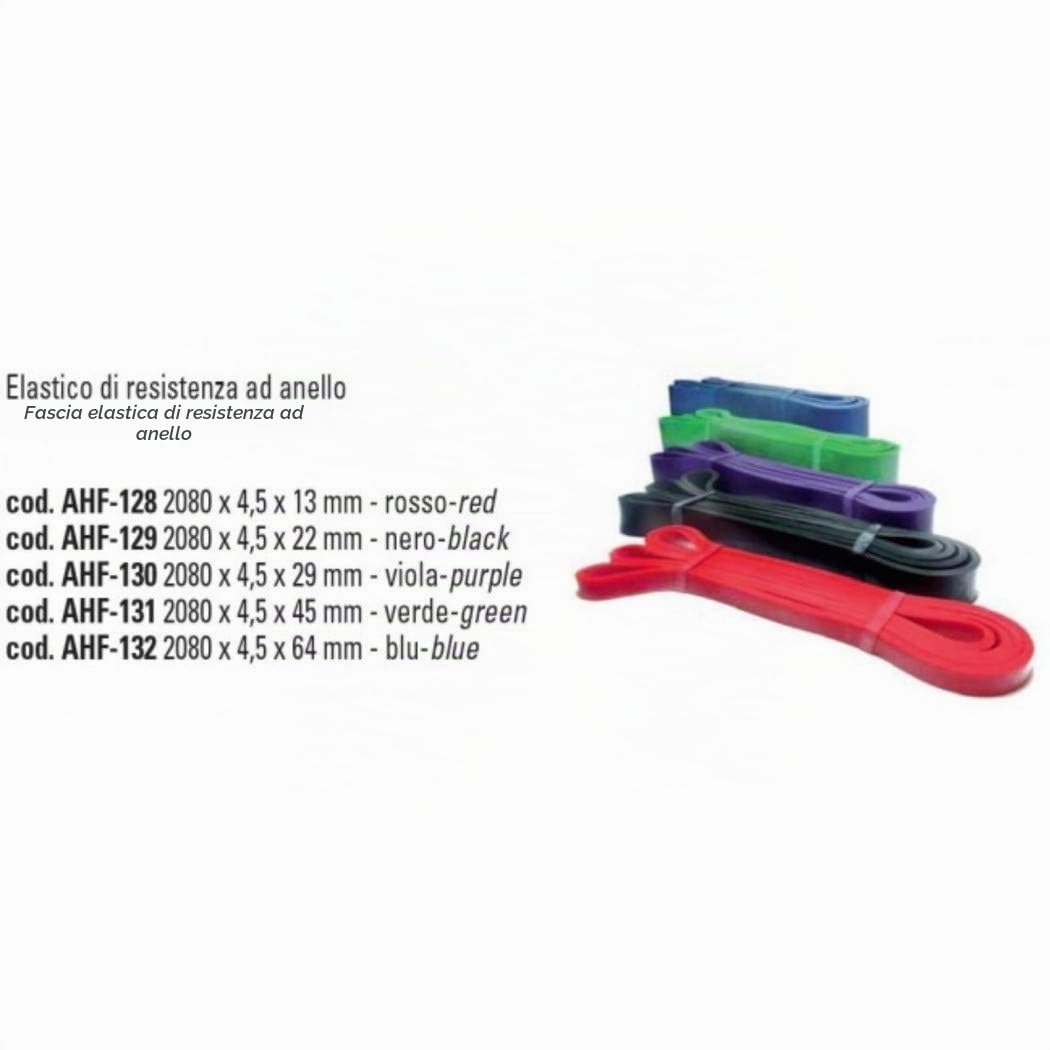 toorx-ahf-128-power-band-elastico-ad-anello-rosso image 2