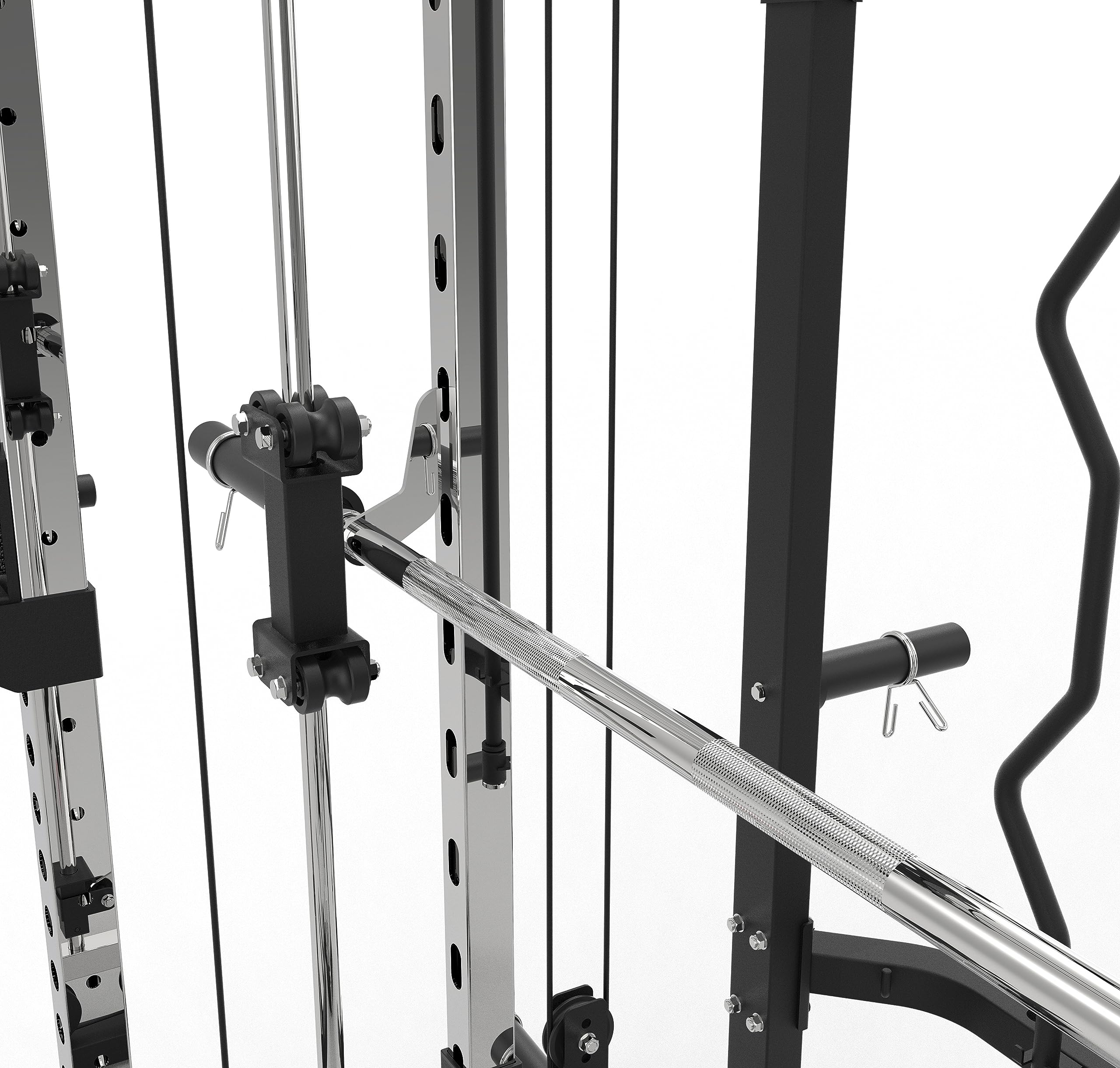toorx-asx-2000-stazione-all-in-one-3-in-1-dual-pulley-smith-rack image 2